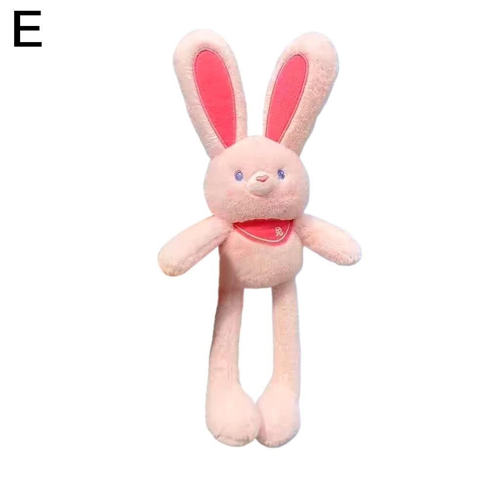 

Pull Up Rabbit Plush Plaything Plush Stuffed Bunny Keychain Cute Hanging Decoration Stress Ease Schoolbag Pendant Gift For Kids 30Cm