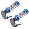 2 Pcs Barber Spray Bottle Quiet Ultra Fine Mist Salon Spray Bottle Barber Pole Light Shape for