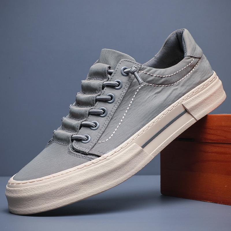 Fashion New Men's Shoes Fashion Breathable Flat for Man Outdoor Sneakers Korean Version Trend Board Lace-Up Mens tenis Shoe SS24823