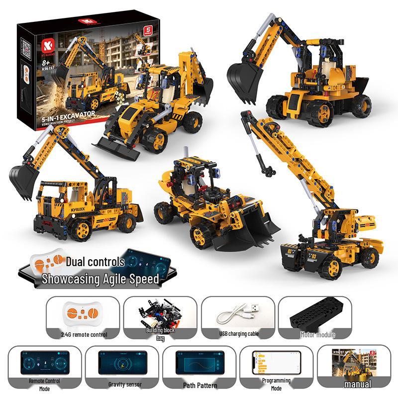 Fernbedienbares Programmierbares Roboter-Baukasten-Set für die Wissenschaftliche Bildungsexploration