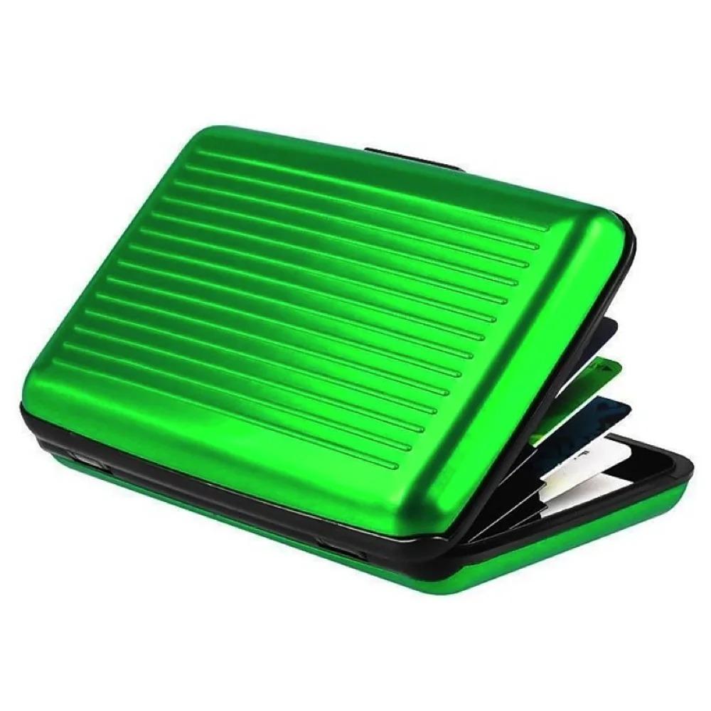 Credit Cards Holder ID Card Case Aluminum Metal Waterproof Bank Card Protection Holder Case Men Women Wallets