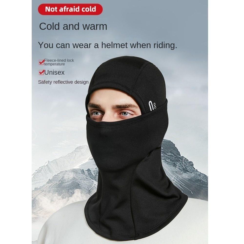 Unisex Winter Warm Running Scarf Windproof Bike Full Face Cover Soft Balaclava Cycling Cap Outdoor