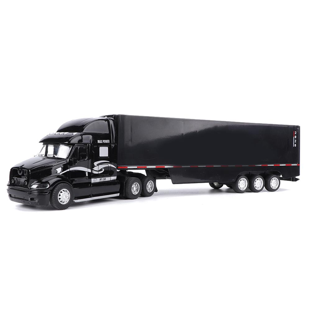 1:48 34.5CM Alloy Truck Model Simulation Light Sound Effect Pull Back Vehicles Toy