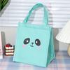 Functional Zipper Bear Panda Rabbit Thermal Insulation Strawberry Handbag Food Storage Bag Women Lunch Bag Picnic Bag