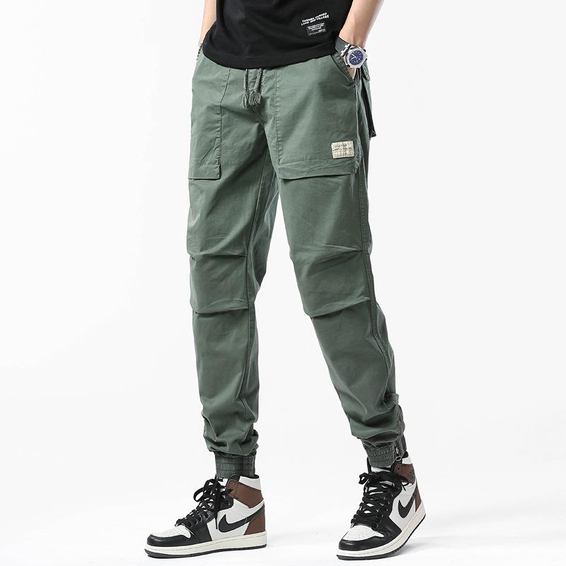Overalls High Street Loose Men's Casual Pants Men's Pants Premium Trendy Brand Trousers Men's Outdoor Sports Men's Pants