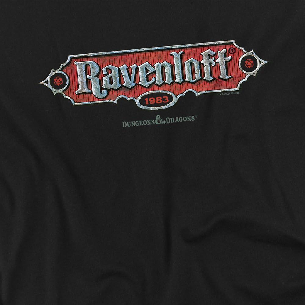 Dungeons & Dragons Mens Ravenloft Retro T-Shirt