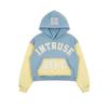 2026 College Style American Retro Letter Print Hoodie Y2K Streetwear Top
