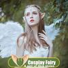 Cosplay Angel Elf Ears Silicone Fairy Vampire Ear DIY Themed Party Costume Accessories Halloween Christmas Decor Photo Props