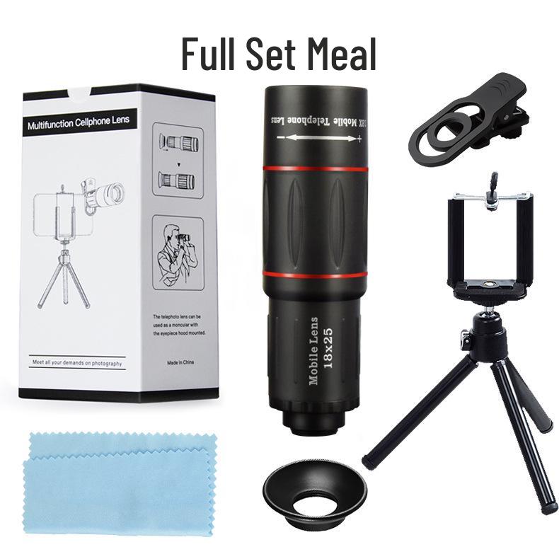 18× HD Mobile Phone Telephoto Lens for Concert & Long-Distance Photography