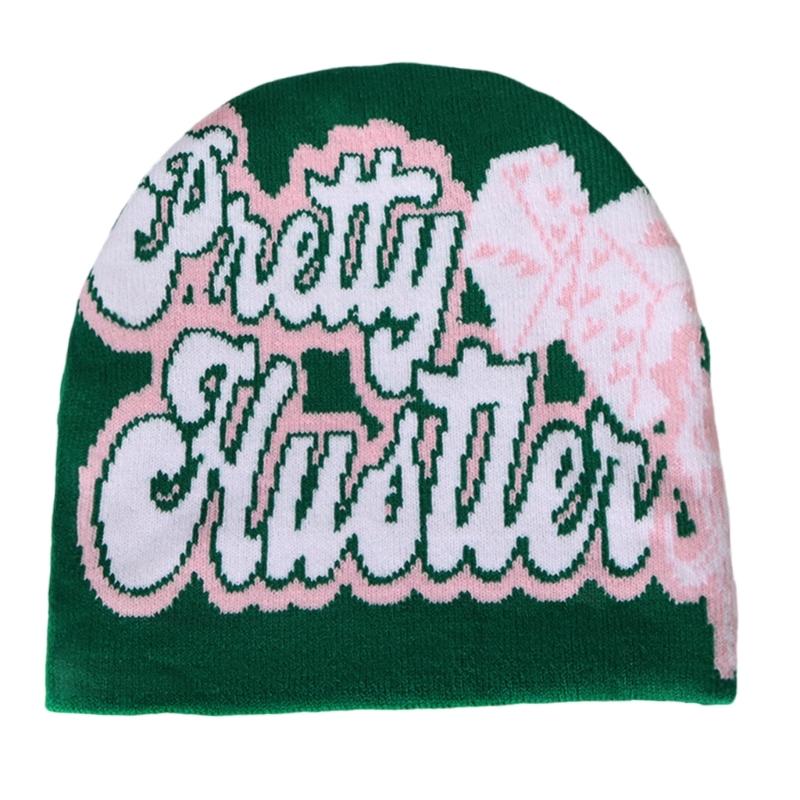 Hiphop Beanies Hats Soft Comfortable Hat Exquisites Embroidery Personality Hats for Adults and Kids