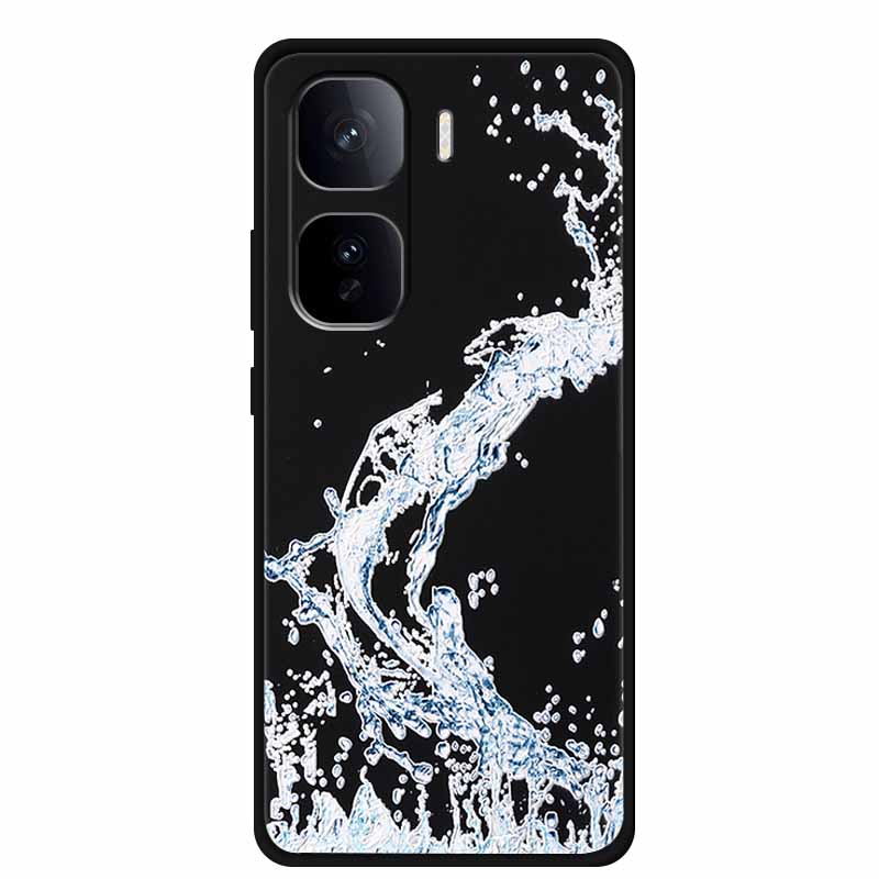3D Emboss Case For Vivo iQOO Neo 10 Pro Plus Phone Case Flower Silicone Soft Back Cover Coque For Vivo iQOO Neo10 Pro Case Funda