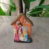 Lovely Resin Ornament Holy Family Statue Ornaments Novelty Holy Family Home Decor Display Christian Gift