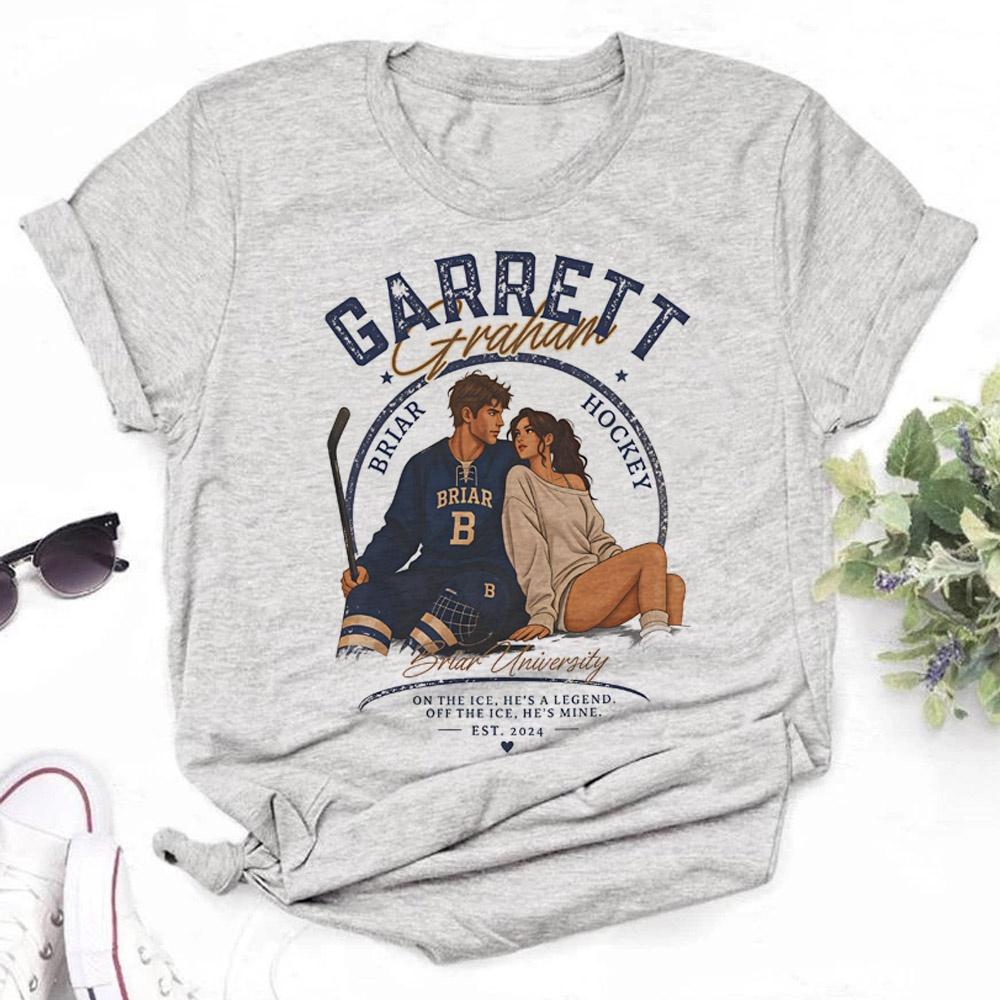 TV Off Campus Briar University Graham  Unisexs Womens Cotton Tshirt Short Sleeve Casual Fans Yk Ins Tshirt Top Cheap