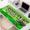 Custom Name Personalized Plants Vs. Zombies Pattern Mousepad, Laptop PC Desk Mat, Decorative Desk Mat for Home Keyboard Pad Gift