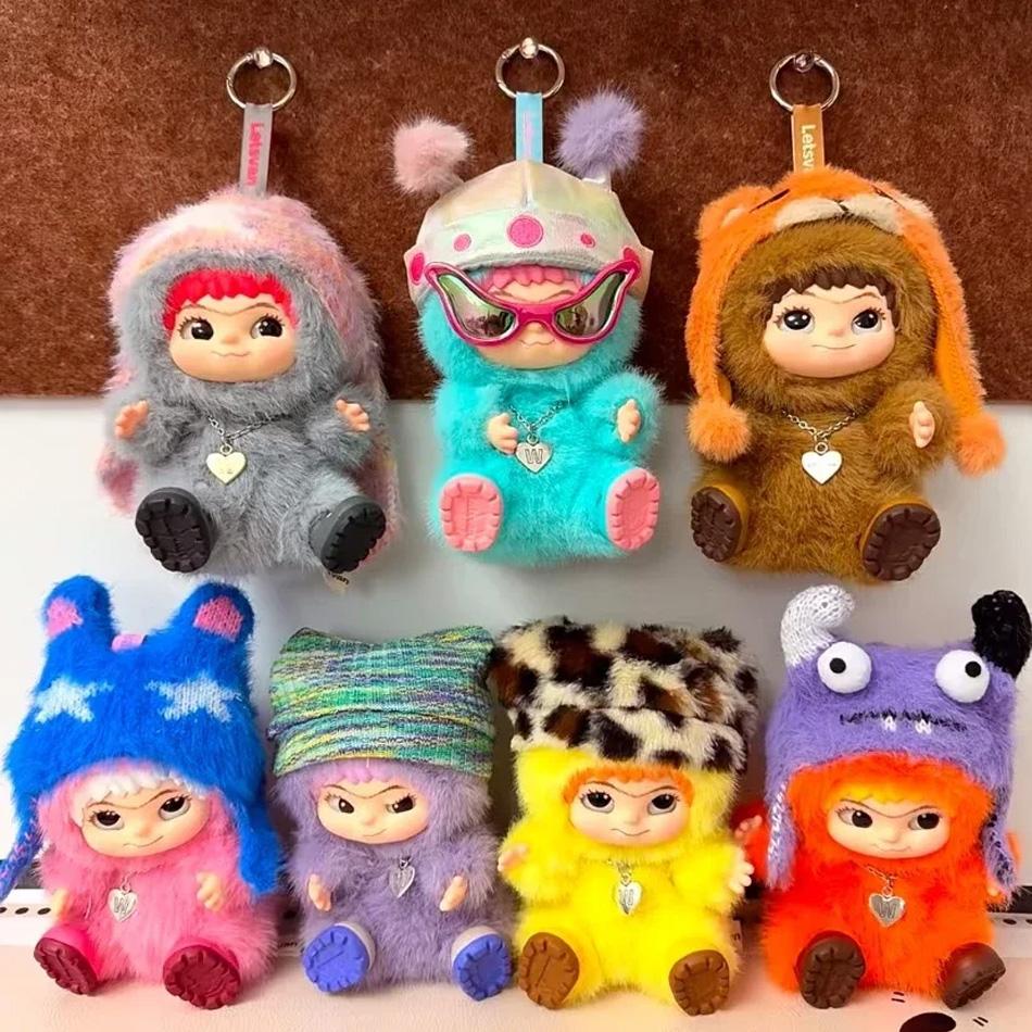Neue Wakuku Flauschige Beliebte Lustige Party Blind Box Entzückende Wakuku Actionfigur Mystery Box Niedliche Puppe Tasche Anhänger Puppe Überraschungstasche Geschenk