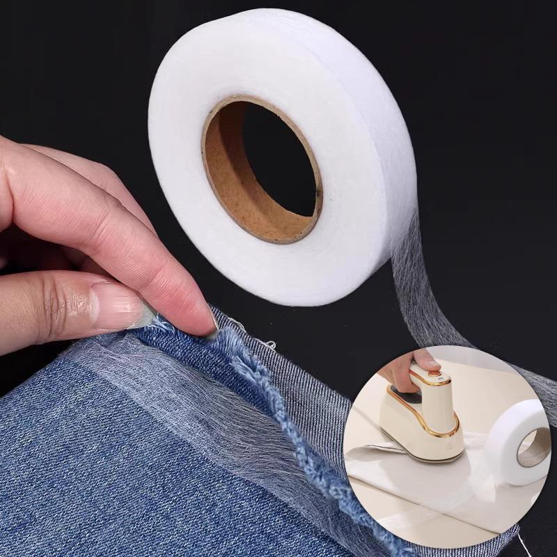 Self Adhesive Pants Hem Tape Iron Diy Jean Clothes Length Shorten For Hats Clothes Melt Double-Sided Tape Sewing Tool