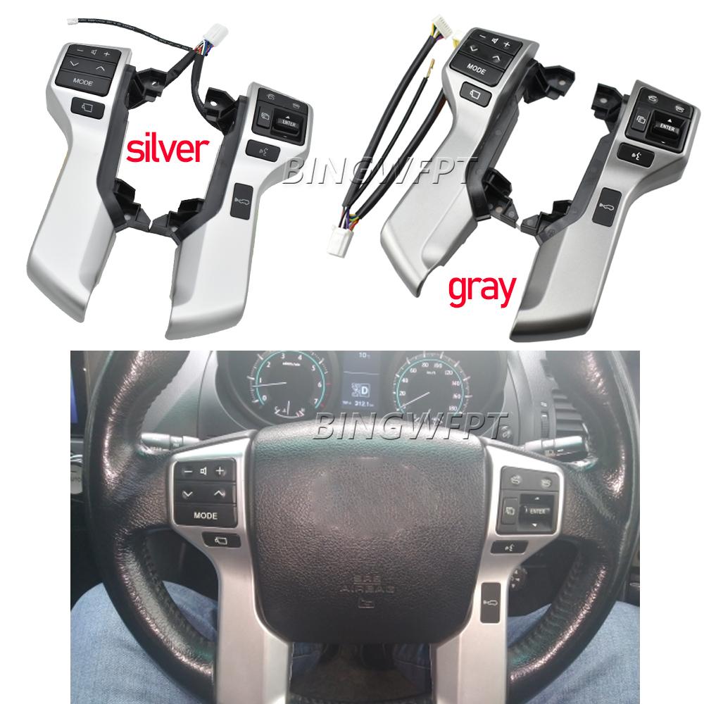 NEW Multifunction Steering Wheel Control Button Switch For Toyota Land Cruiser Prado 150 GRJ150 KDJ150 84250-60160E1 84250-60180
