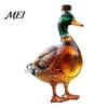 Decantador de Whisky Decantador de Pato, Botella de Vidrio para Bourbon Recto con Tapón, Recipiente de 350 ml Dispensador de Licor Novedoso para Barra de Casa, Regalo Único