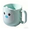 Cartoon Plastic Cup Lightweight And Cute Shatter-Proof Kids Drinking Mug Cup Portable For Travel Teeth Brushing 330ml