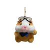 Dutch Pig Plush Keychain With Swim Goggles Soft Toy For Kids And Teens
