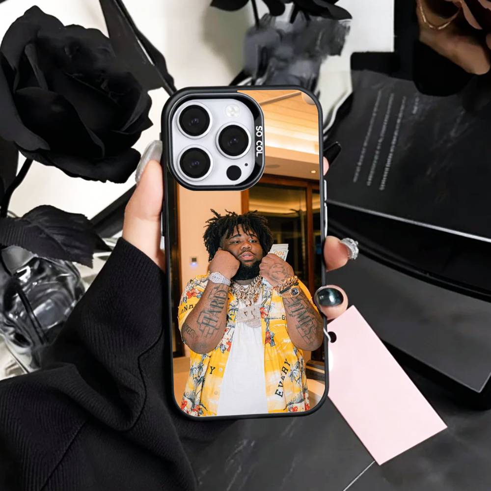 25 R-Rod W-Wave Rapper Phone Case For iPhone17,16,15,14,13,12,11 Plus,Pro Max Colored Silver Plated Inside Cover