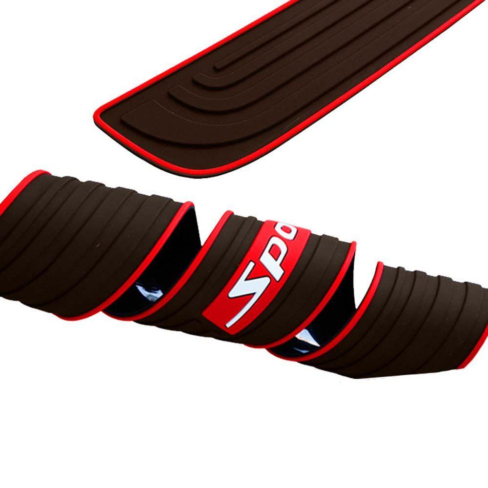 Trunk Door Sill Protector Strip Anti-collision Strip Auto Rear Bumper Guard Protection Guard Strip