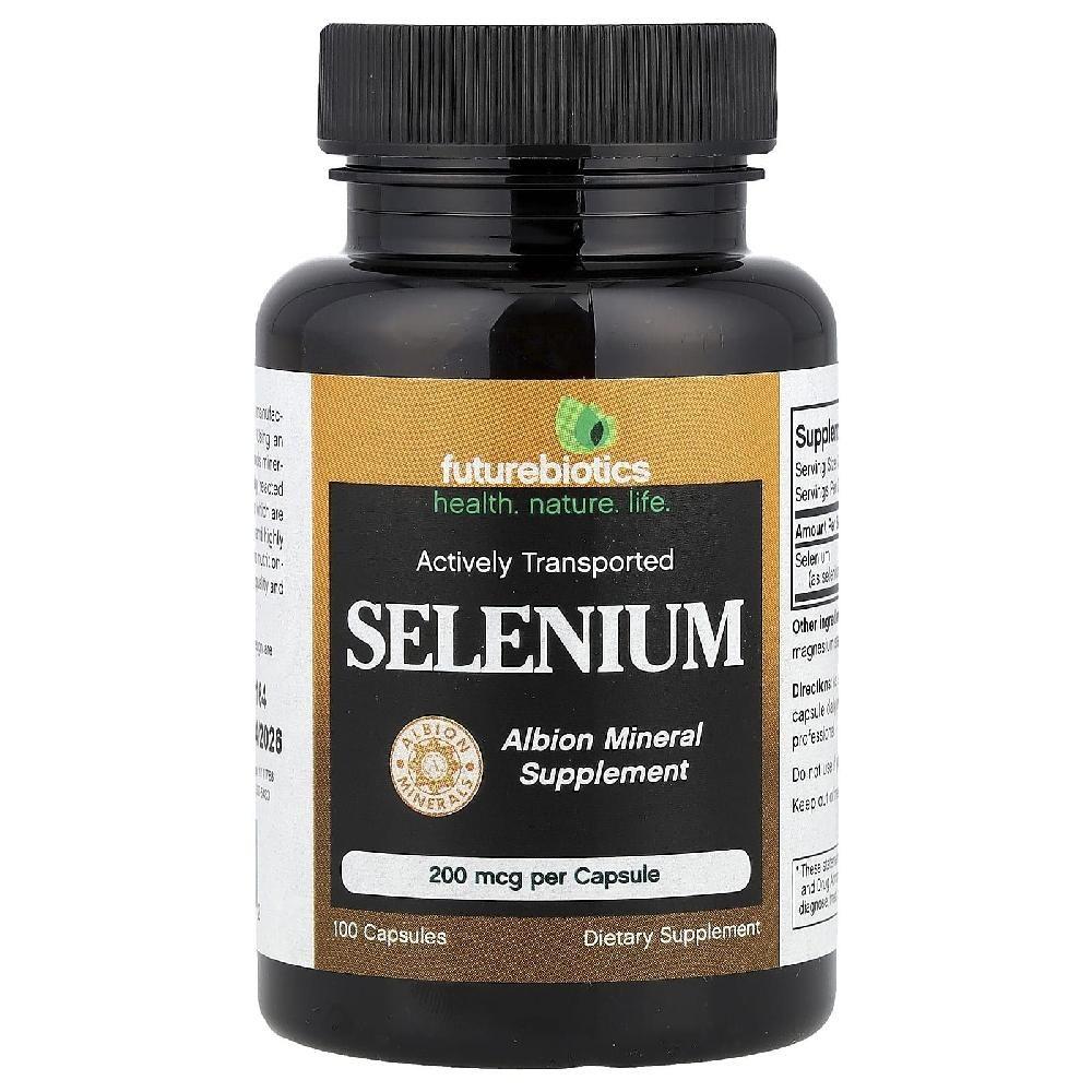 Albion Mineral Futurebiotics Selenium 200mcg Chelate Selenium 100 Tablets 1 pcs