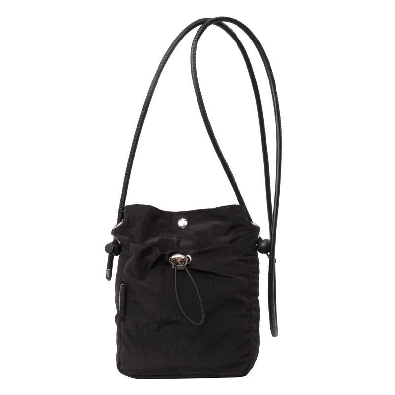 Casual small bag women's new fashion cloth bag single shoulder simple mobile phone bag girl foreign style canvas bag