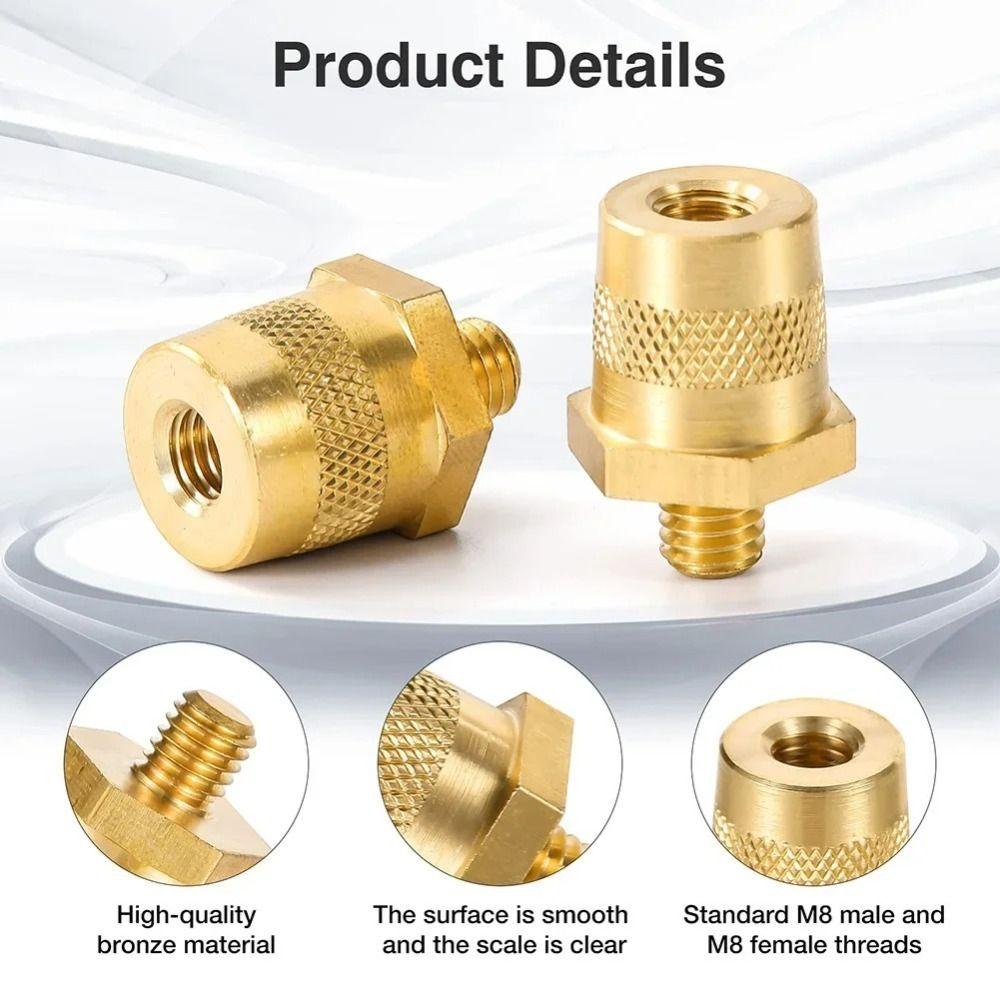 Brass Battery Post Terminals With Male Thread BatteryTerminal Universal Battery Pole Adapter