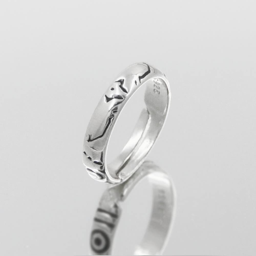 [Akixen] Ryoumen Sukuna Ring, Cosplay Anime Prop, Lightweight Accessory, Fashion Accessory, Halloween, Christmas Gift