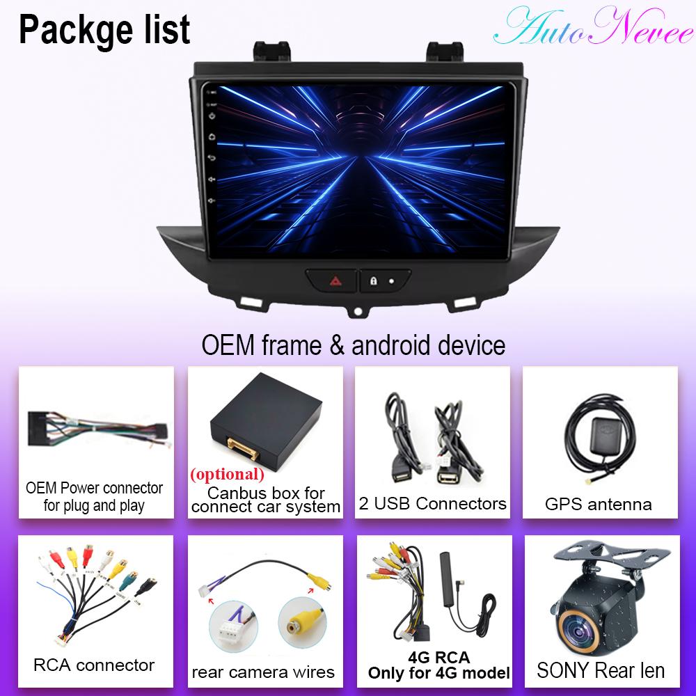 Android 14 For Opel Grandland X Crossland X 2016-2020 Carplay Multimedia Monitor Screen Stereo Radio Video Player Car Navigation