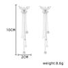 Bow Star Tassel Earrings Female New Two Earrings Joker Luxury High Sense Earrings Female.