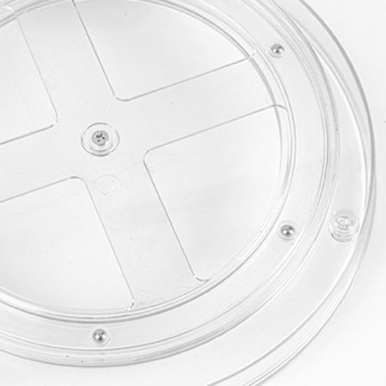 360 Degrees Rotating Storage Tray 1/2/3 Layers Lazy Susan Organizer Kitchen Pantry Cabinet Countertop Seasoning Spice Holder Cosmetic Turntable Rack