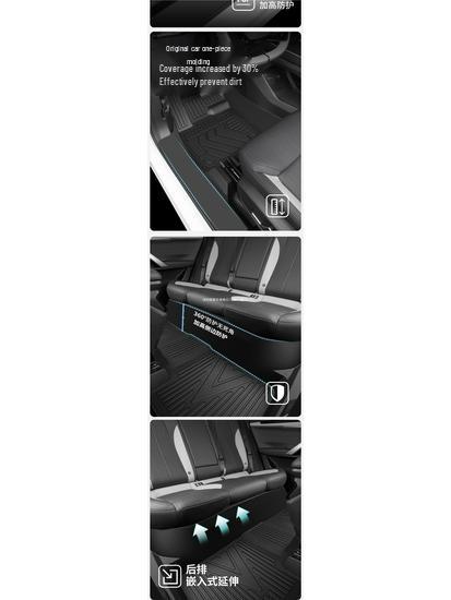 Jike X Floor Mats: Zeekr Accessories for 4-5 Seater Cars, Interior Decor & Modification Supplies