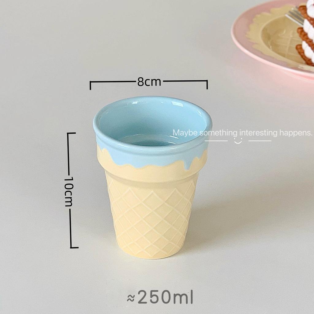 Cute Ceramic Bowls Yogurt Bowl Creative Dessert Tableware Serving Bowl  Household Dishes
