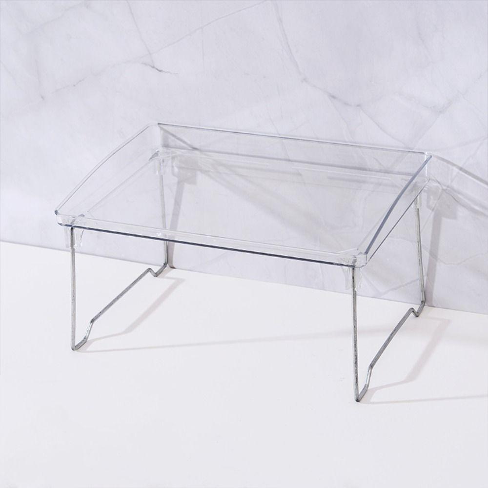 Acrylic Cup Holder Simple Bathroom Shelf Miscellaneous Organizer Desktop Storage Rack  Office