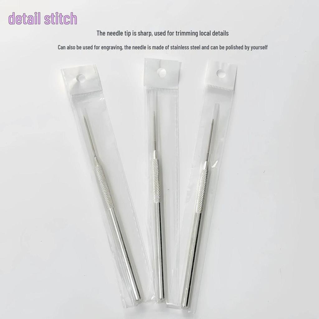 Seven-Piece Ceramic Clay Sculpting Needle Tool Set