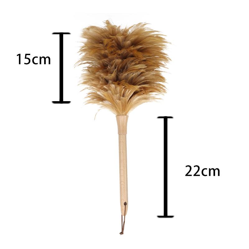 Pure Handcrafted Feather Duster, Old-fashioned Household Duster Cleaning Duster