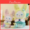 Mermaid Doll Rabbit Plush Toy Colorful Animal Pillow Christmas Gift For Girls