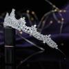 Drop Shipping Cubic Zircon Wedding Tiara Exquisite Bridal Hair Accessories Anniversary Crowns for Women BC5534 Corona Princesa