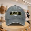 Madrid Spain Baseball Cap for Unisex Unisex Adjustable Casual Hat Spring Autumn Beach Outfit