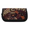Pencil Pouch Multi Compartment Double Zipper 300D Polyester with Double Storage Sections for School Office Supplies for Students