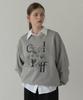 Keullaepeu Lily Sweatshirt_Melange Grey