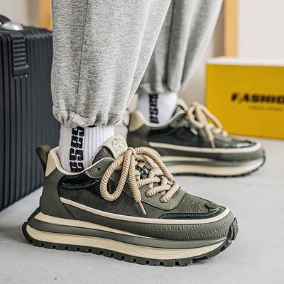 Fashion Platform Men's Sneakers Outdoor Good Quality Walking Shoes Men Athletic Shoes For Men On Office Vulcanized Sneakers Male