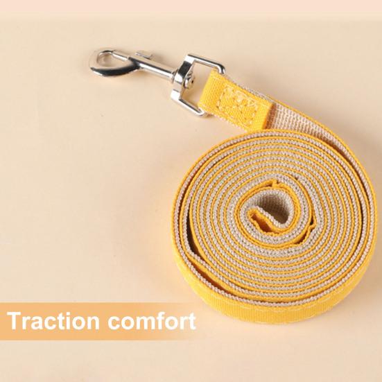 Harness Leash Set Reflective Strap Night Safe Pet Dog Vest Flower Decoration Adjustable