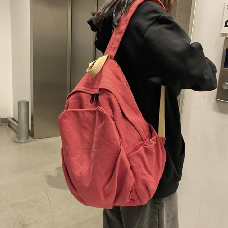 Vintage Canvas Backpack Daypack Convenient and Practical for Work and School