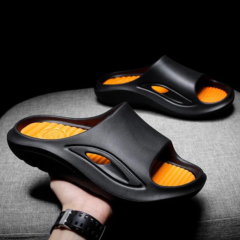 Fashion Men's Slippers Indoor Leisure Sports Couple Beach Shoes Summer Outdoor Anti Slip Thick Sole Designer Sandals for Men Zapatillas