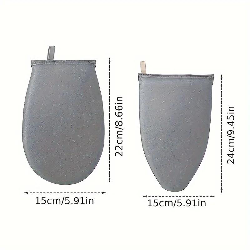 1pc Washable Ironing Board Mini Anti-scald Gloves Iron Pad Cover Heat-resistant Stain Resistant Ironing Board for Clothing
