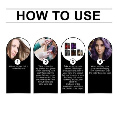 Șampon Vopsea Păr Eelhoe Nova Hair Șampon Vopsea Bărbați Femei Rapid Ușor Sigur Culoare Păr Acoperire Păr Hrănește Scalpul
