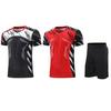 Kids Adult Badminton Training Set Short Sleeve Top Shorts Sports Uniforms Customizable